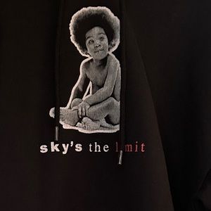 Notorious B.I.G. Black Hoodie, Men's XL